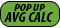 Pop up average calc